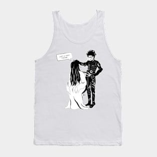 Samara and Edward funny halloween Tank Top